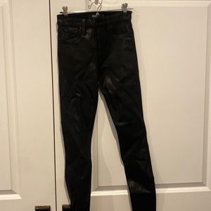 Hudson high waist super skinny jeans